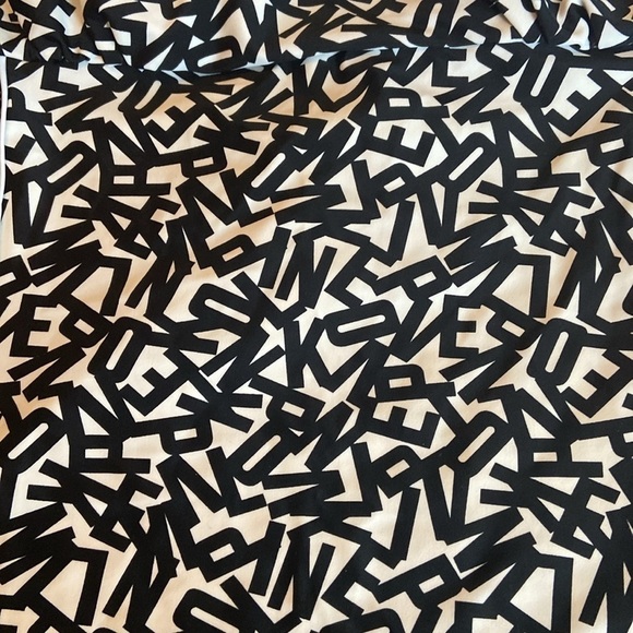 Unbranded Tankini Sports Top Mixed Letter Print Mesh Sides Opening On Back S - Picture 9 of 9